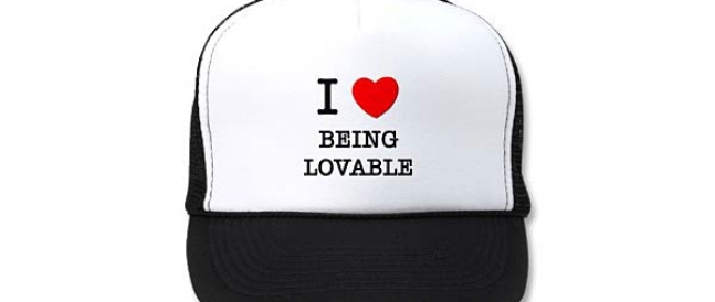 I Love Being Lovable Hat