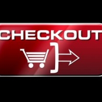 Stock Footage Online Shopping Checkout Button With Seamless Looping Animated Lights On It The Black Bg Can Be
